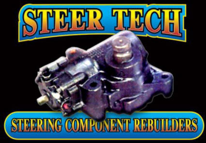 Steering gear box steertech logo