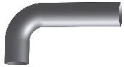 Kenworth Aerocab exhaust long elbow