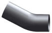 Kenworth exhaust elbow 5" OD ends