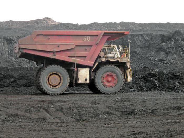 Dump Truck in quarry