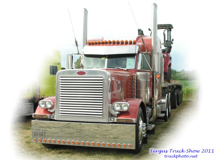 Bronze 2005 Peterbilt Highway Tractor Fergus Truck Show 2011