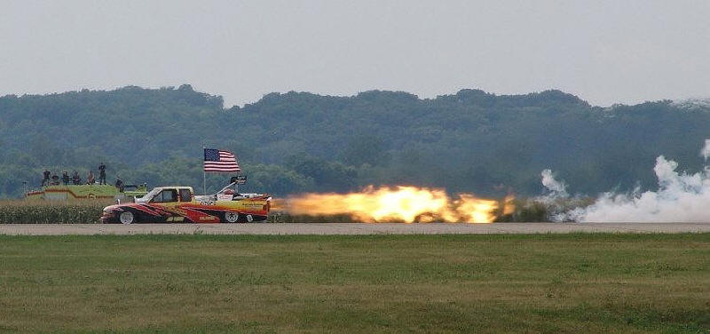 Flash Fire Jet Truck afterburner