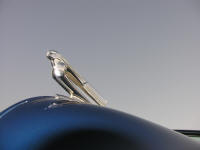 hood ornament classic Chavrolet hood woman's bust